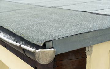 repair or replace Pode Hole flat roofing?