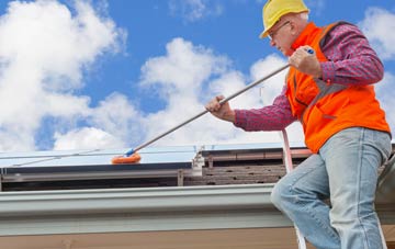 Pode Hole soft wash roof cleaning